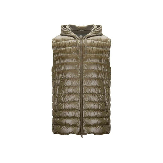 Bicolor Polyamide Sleveless Jacket