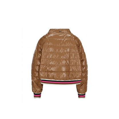 Brown Polyamide Coat