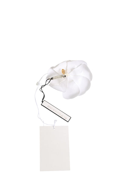 White flower Brooch