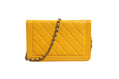 Yellow New Medium Boy Bag