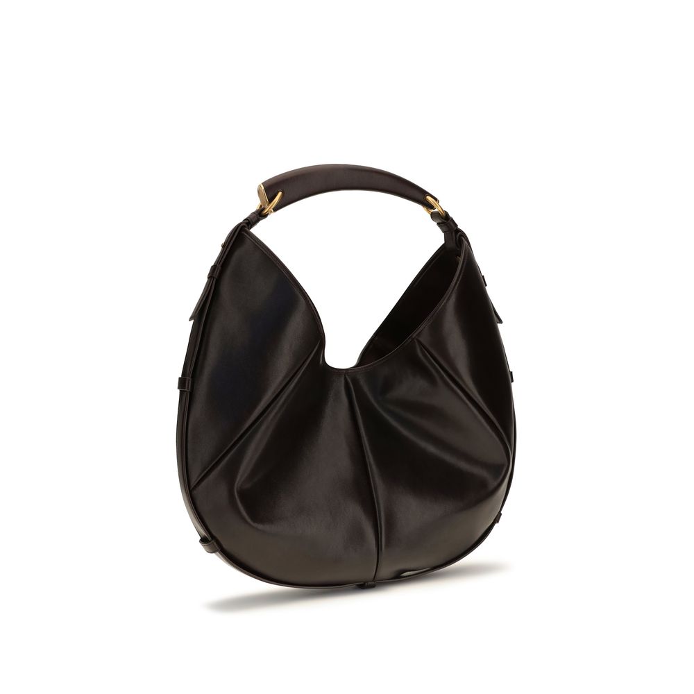Brown Calf Leather Bos Taurus Shoulder Bag