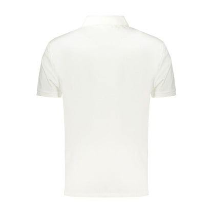 White Cotton Men's Polo Shirt