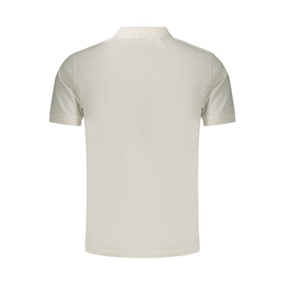 White Cotton Men's Polo Shirt