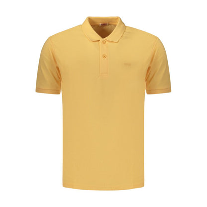 Orange Cotton Men's Polo Shirt
