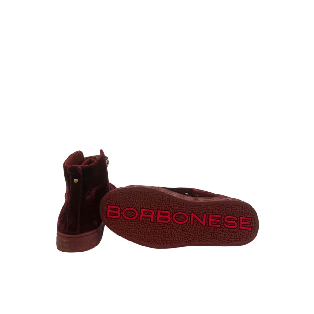 Red Fabric Women Sneaker