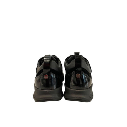 Black Fabric Women Sneaker