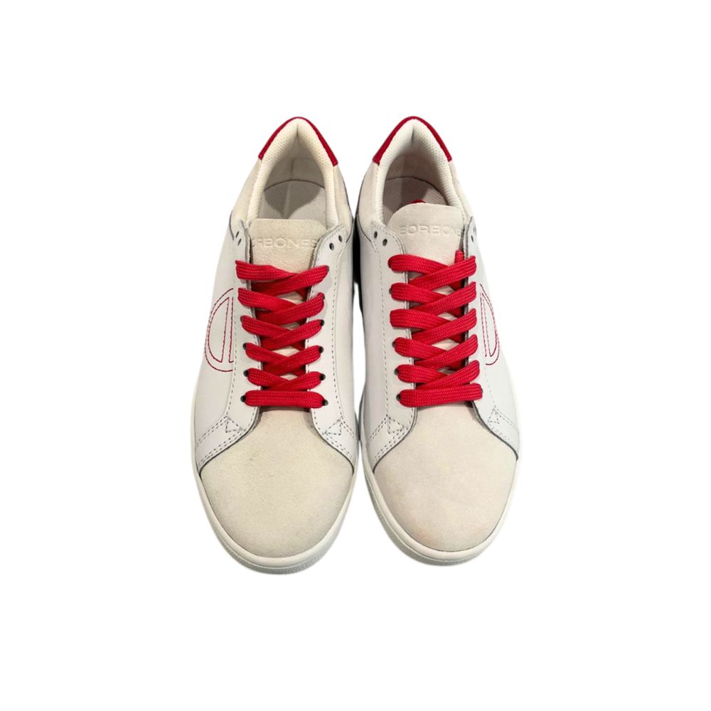 White Rubber Women Sneaker