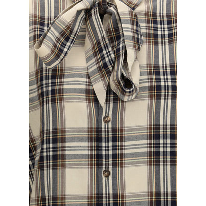 Multicolor Cotton Pattern Shirt