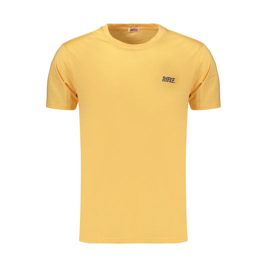 Orange Cotton Men's T-Shirt