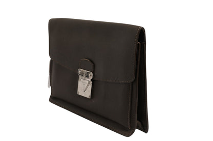 Belaia Clutch Taiga Leather