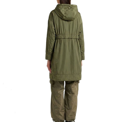 Bicolor Elastane Coat