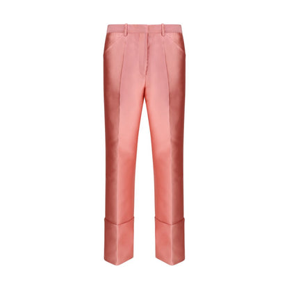 Multicolor Polyester Casual Pants