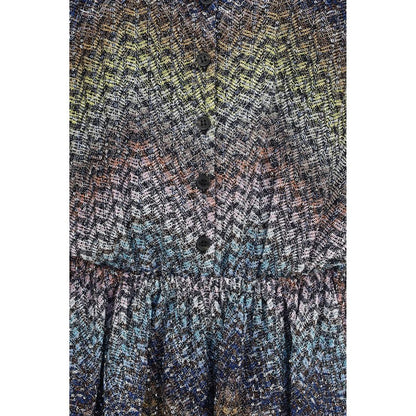 Multicolor Viscose Casual Dress