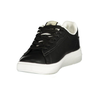 Nero Polyurethane Women's Sneaker