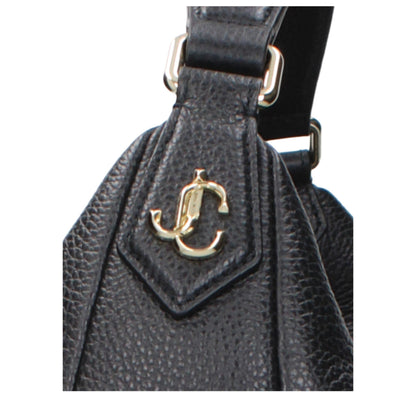 Black Leather Shoulder Bag