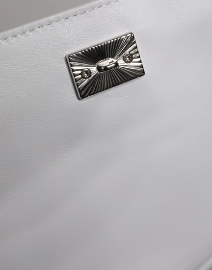 White Logo Plaque Crossbody Shoulder Borse Women Bag
