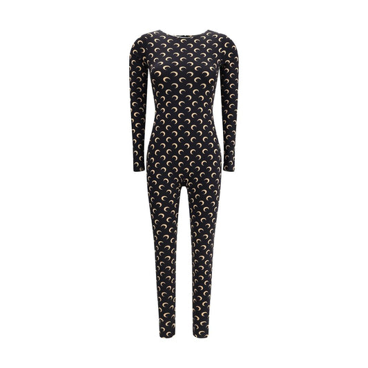 Brown Polyamide Jumpsuit