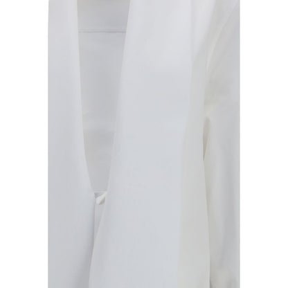 White Cotton Dress Shirt