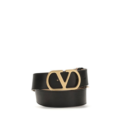 Black Calf Leather Bos Taurus Belt