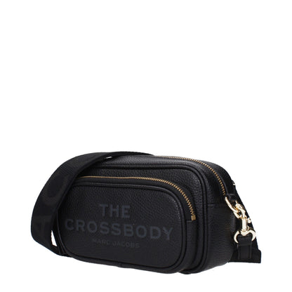 Black Leather Crossbody Bag