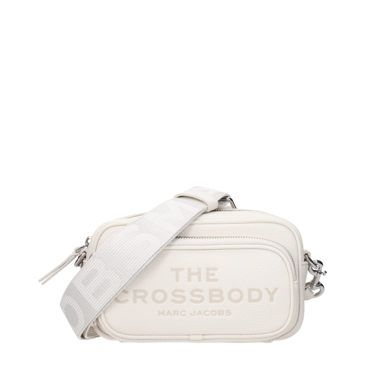 White Leather Crossbody Bag