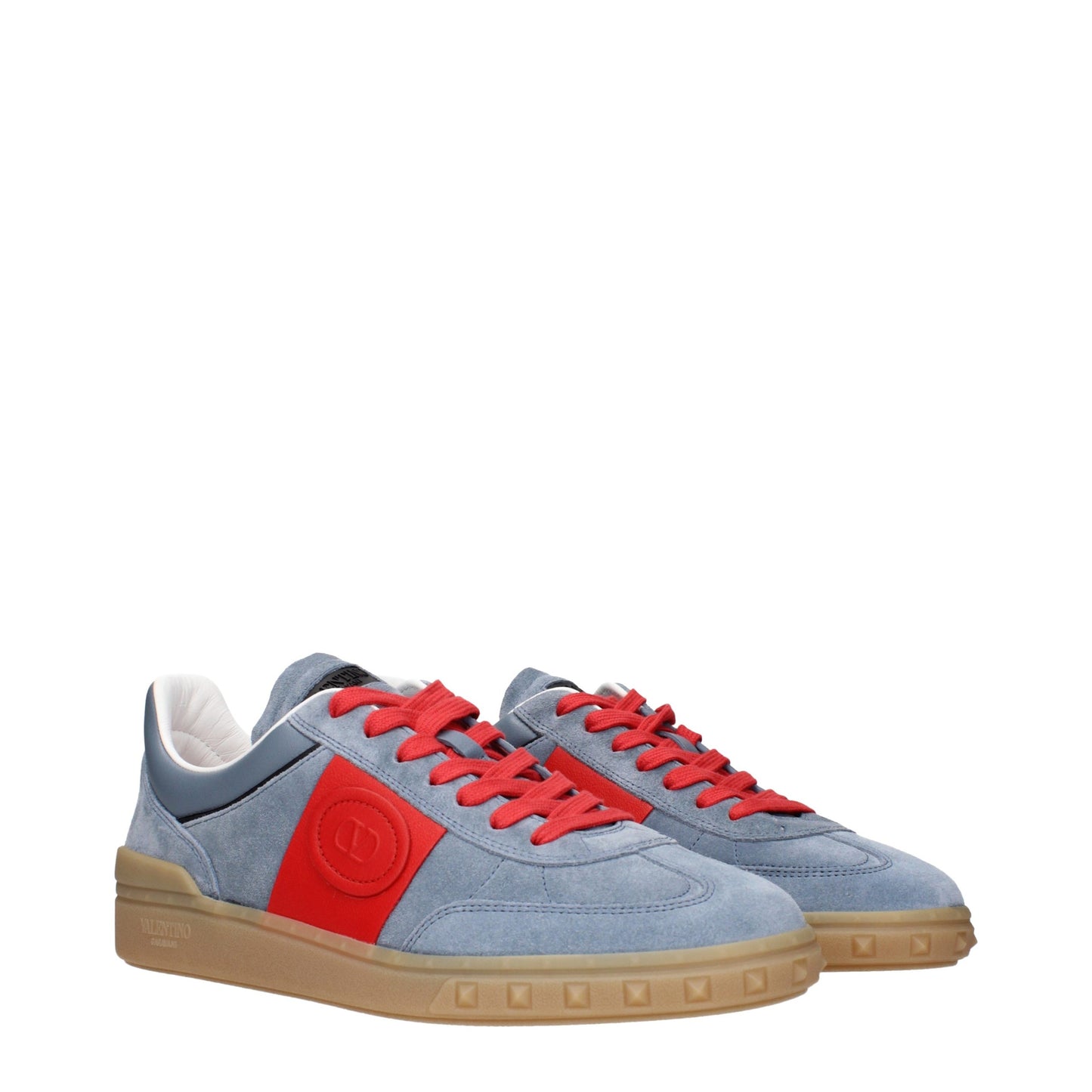 Gray Leather Sneakers