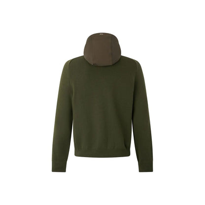 Bicolor Cotton Shell Jacket