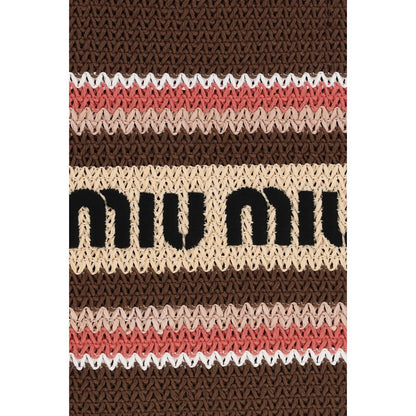 Multicolor Fabric Shoulder Bag