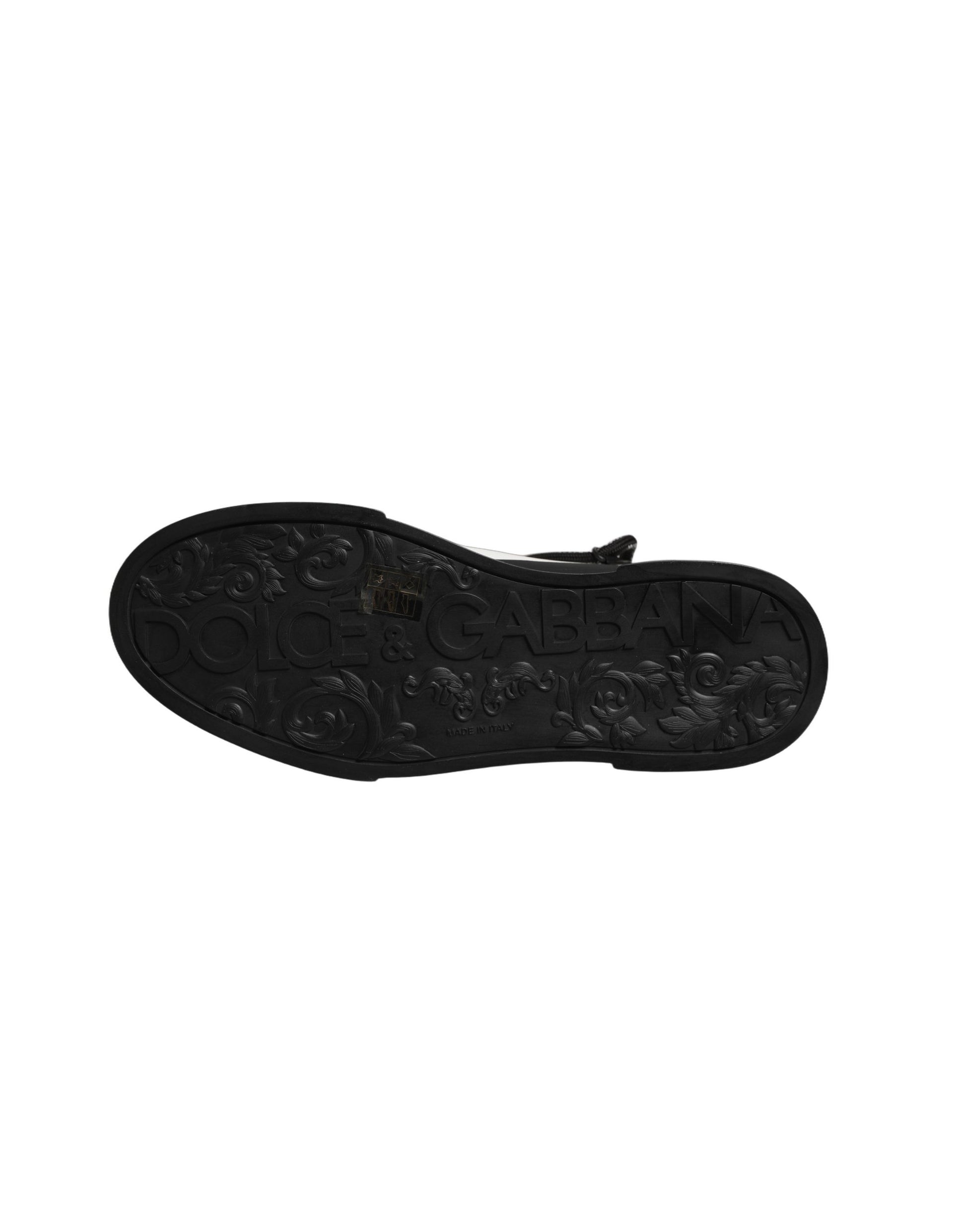 White Black DG Logo PORTOFINO Sneakers Shoes