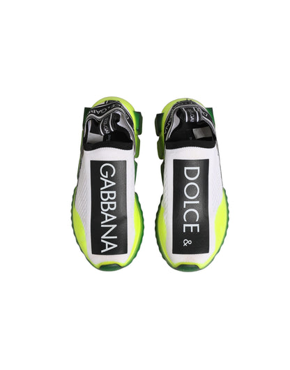 White Black Slip On Sorrento Sneakers Shoes