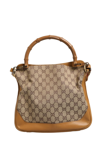 Diana Small Shoulder Bag in GG Canvas