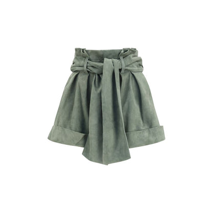 Bicolor Lamb Ovis Aries Aries Bermuda Shorts