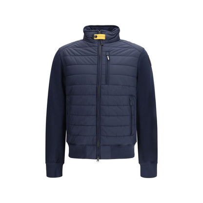 Blue Polyester Shell Jacket