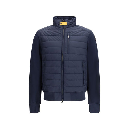 Blue Polyester Shell Jacket