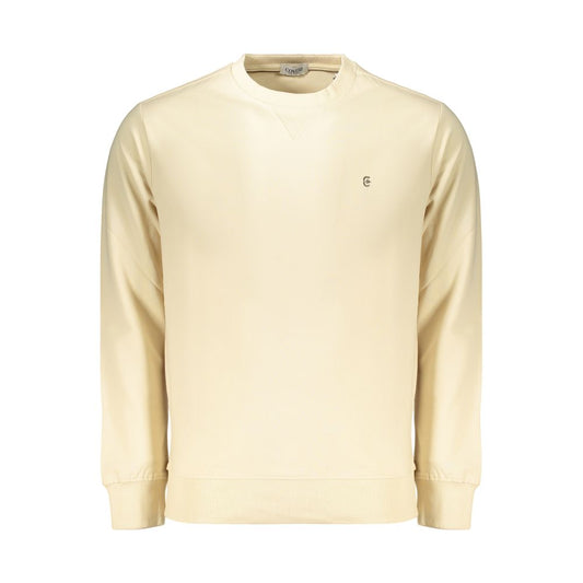 Beige Cotton Men's Sweatshirt