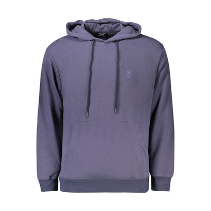 Blue Cotton Men's Sweatshirt