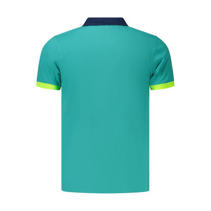 Azzurro Cotton Men's Polo