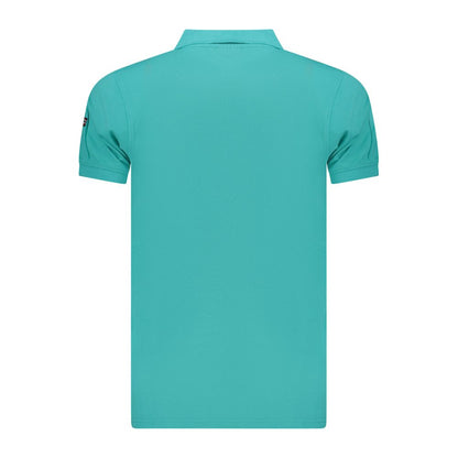 Azzurro Cotton Men Polo