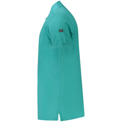 Azzurro Cotton Men Polo