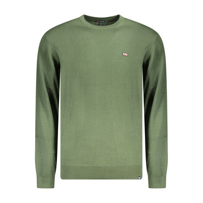 Green Cotton Men's Shirt