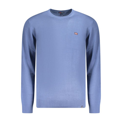 Blue Cotton Men's Shirt