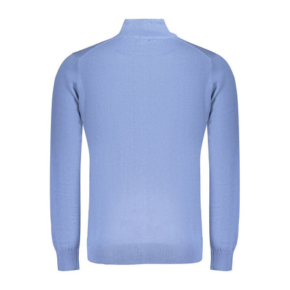Blue Cotton Men's Shirt