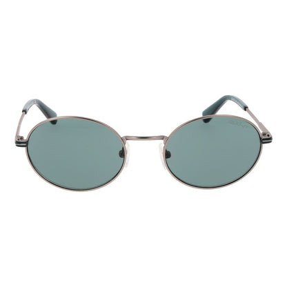 Gray Metal Sunglasses