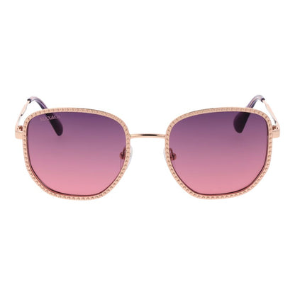Rose Gold Metal Sunglasses
