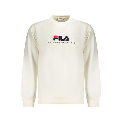 White Cotton Men's Sweatshirt