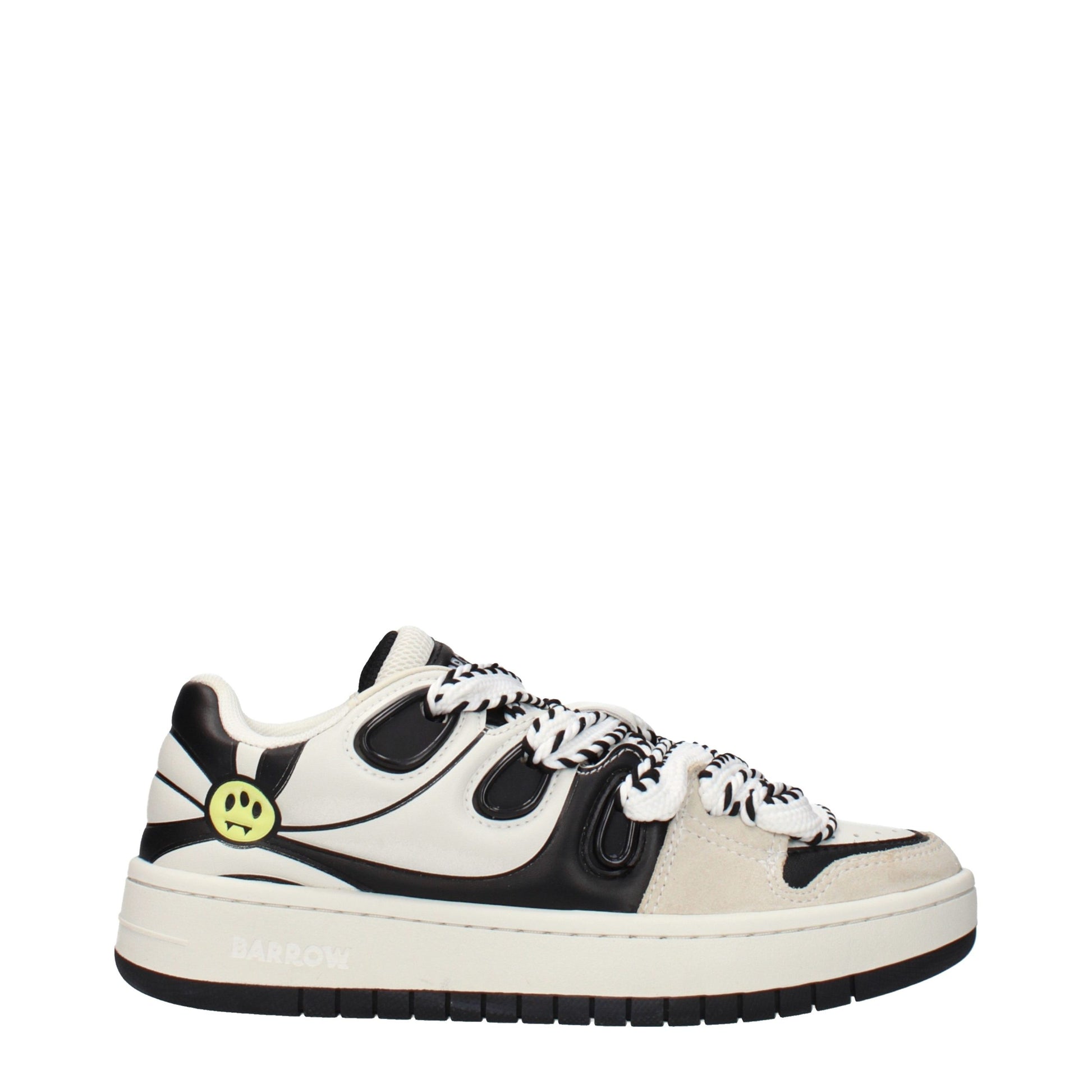 Beige Leather Sneakers