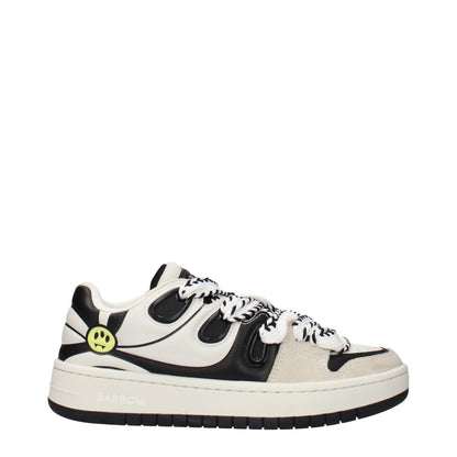 Beige Leather Sneakers
