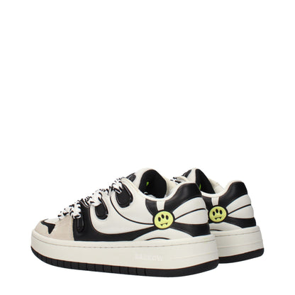 Beige Leather Sneakers