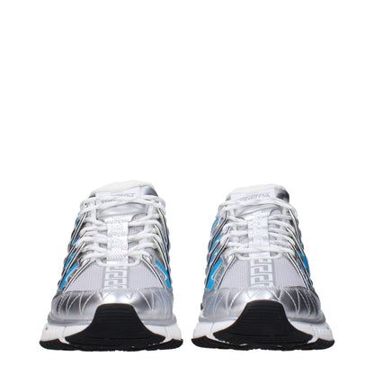 Gray Fabric Athletic Sneakers