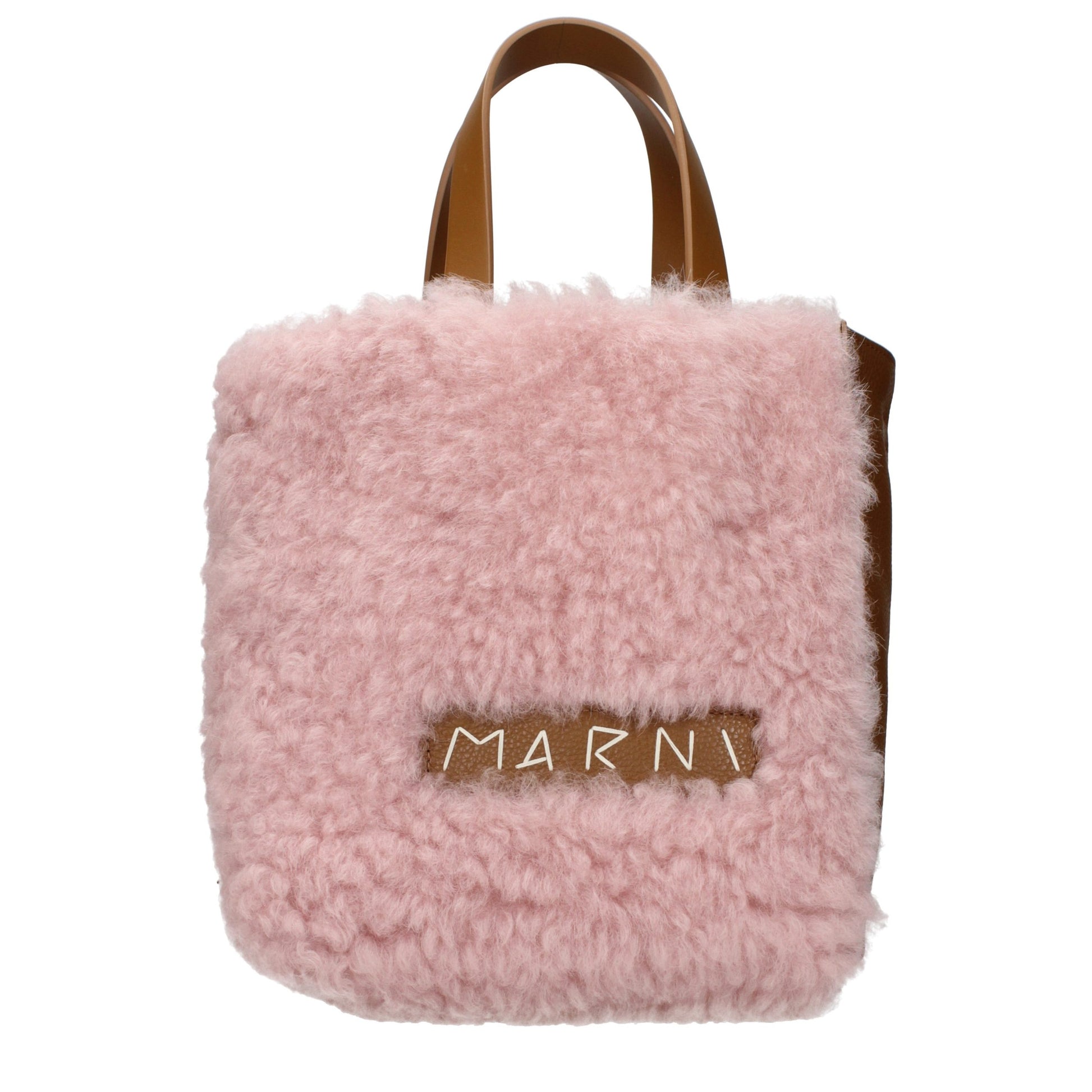 Pink Leather Handbag